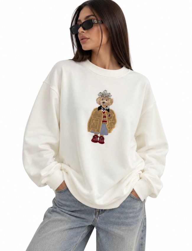 Köpekli Sweatshirt