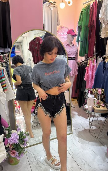 Bershka yikamali tshirt