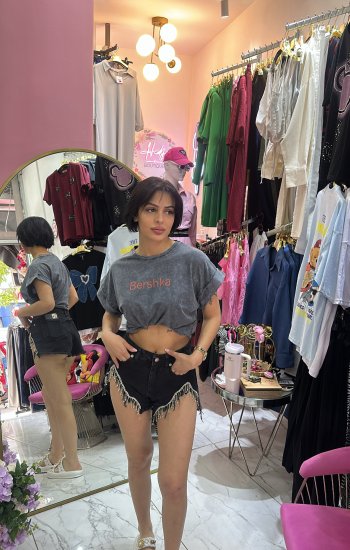 Bershka yikamali tshirt