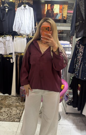 Bordo Gömlek