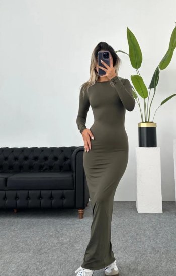 Haki Yesil Elbise
