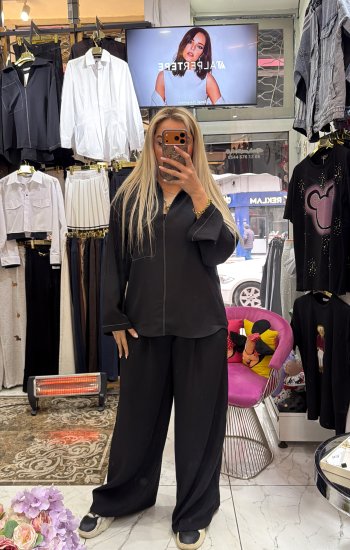Massimo Dutti ikili pantolonlu takim