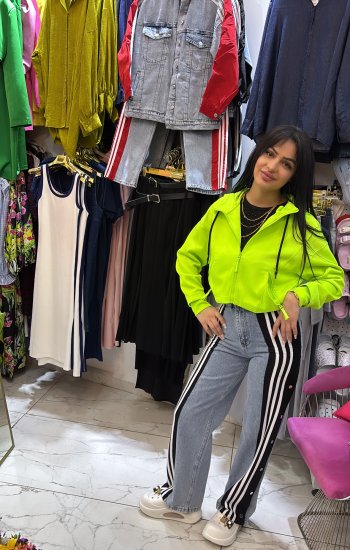 neon yesil hirka