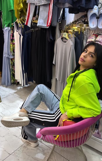 neon yesil hirka