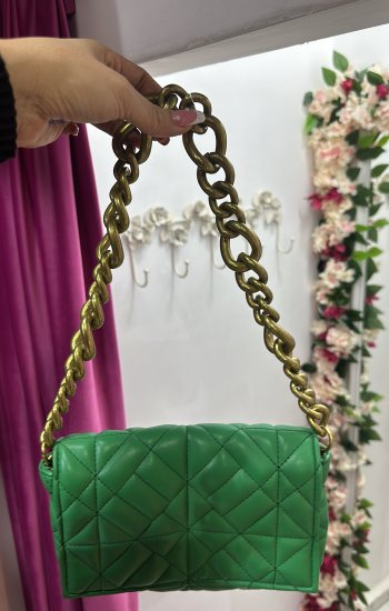 orj marka yesil canta