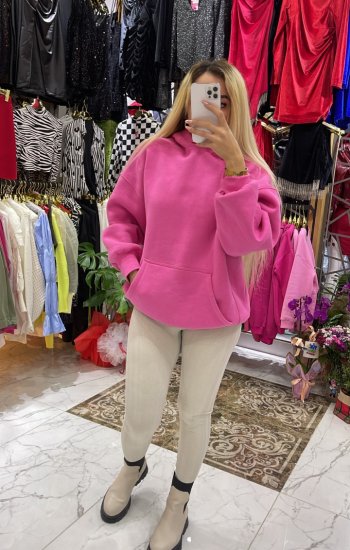 Pembe Sweatshirt