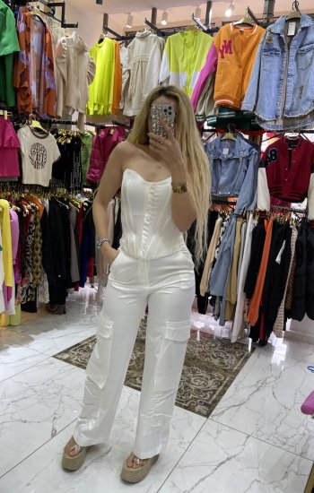 Saten Alt Üst İkili Takım