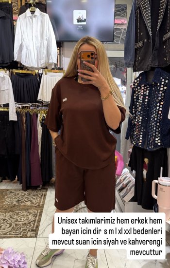 Unisex Şortlu Takım
