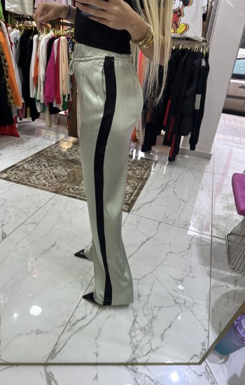 Yeşil Pantolon Saten